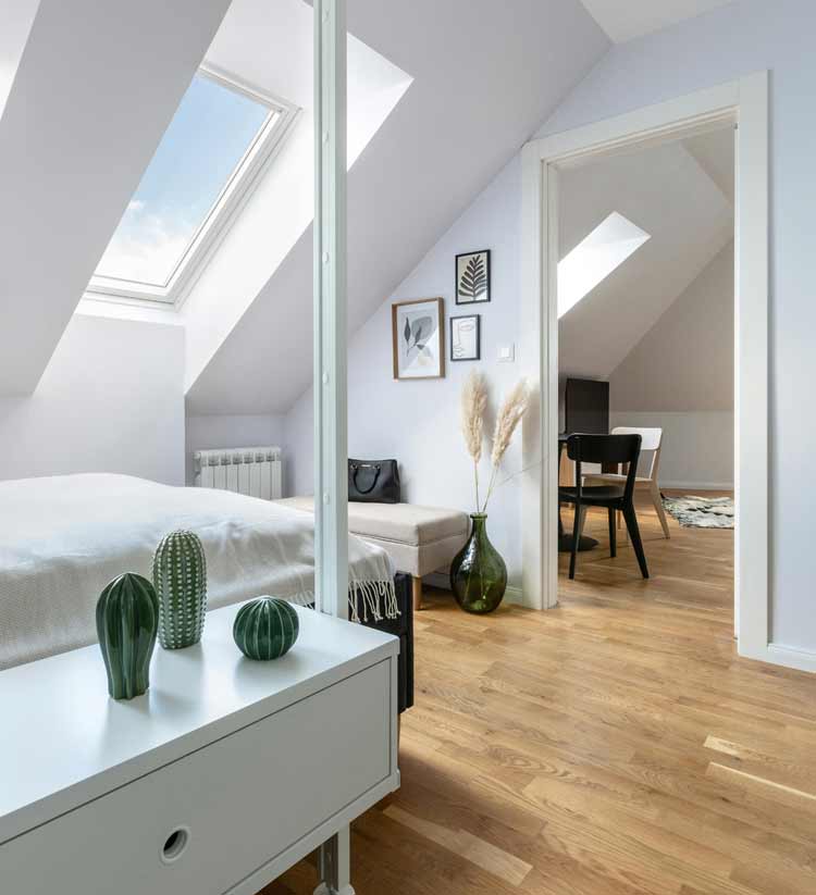Attic converted Attic converted